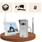 kit videophone sans fil mydoorling pour portails battants, coulissant et portillons haut de gamme à prix d'usine