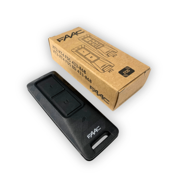 Télécommande XT2 FDS 433-868 NOIR FAAC pour portail MyDoorling haut de gamme à prix d'usine