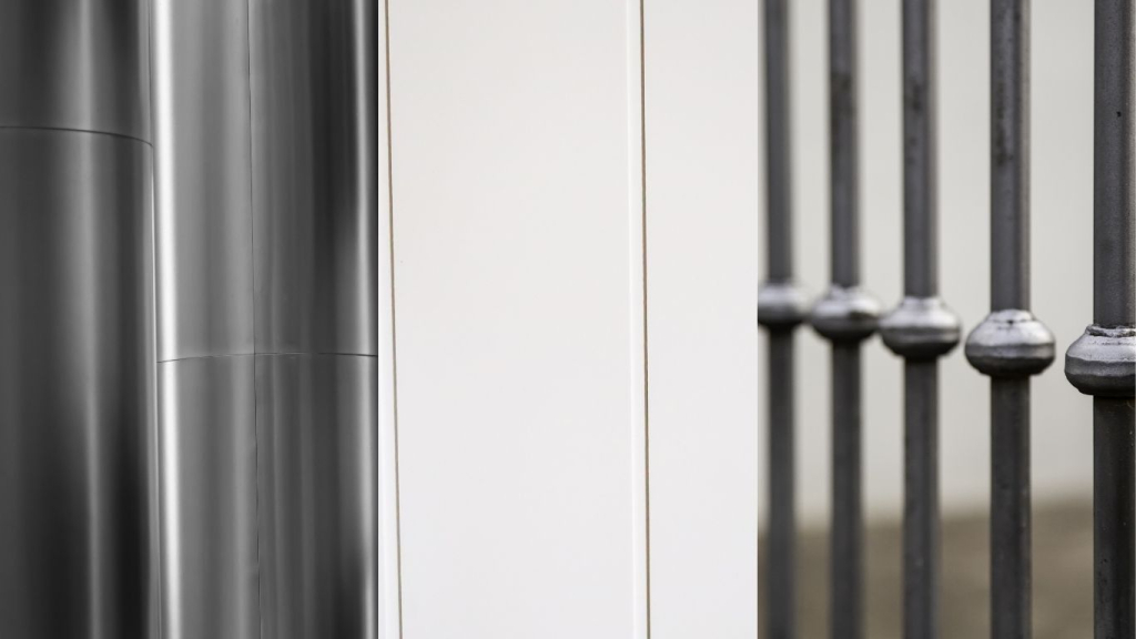 Aluminium, pvc, fer forgé
